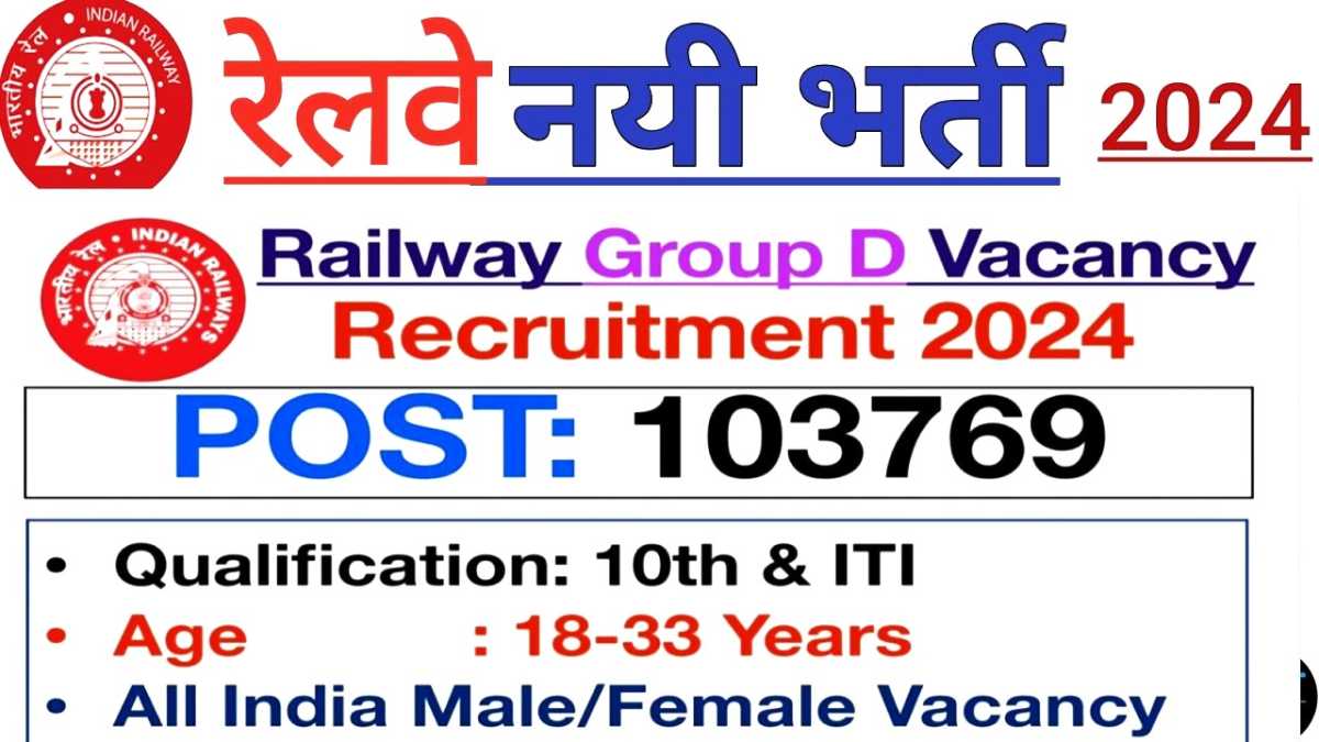 RRB Railway Job Apply रेलवे भर्ती बोर्ड 60900+ पदों पर निकली बंपर सरकारी नौकरी भर्ती